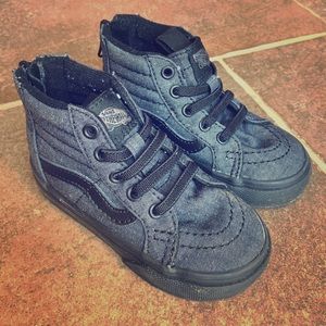 Vans Toddler Boy High Top Zip Shoes - Size 6